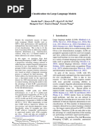 Text Classification Via Large Language Models