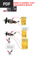 Testar Induzido e Estator Com Multímetro Furadeira Bosch