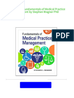 Download ebooks file (eBook PDF) Fundamentals of Medical Practice Mangement by Stephen Wagner PhD all chapters