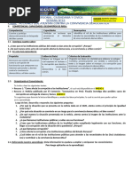 SEMANA 16 - DPCC - 5to. Grado. Acciones Que Atentan Contra La Convivencia Democrática