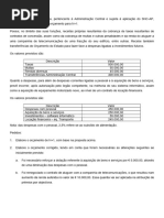 Contabilidade Orçamental - Exercícios 1 A 3