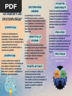 Triptico EPISTEMOLOGÍA