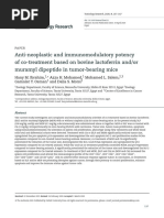 23 Anti-Neoplastic and Immunomodulatory Potency2