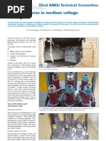 Bushing Failures in Medium Voltage