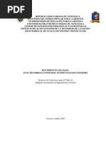 I Los Movimientos Sociales en El Desarrollo de La Guayana Esequiba IC