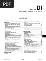 Driver Information System: Section