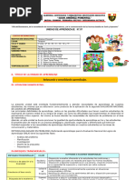 Unidad de Aprendizaje N°.07: Reforzando y Consolidando Aprendizajes