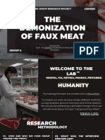 Introduction To Lab Grown Meat