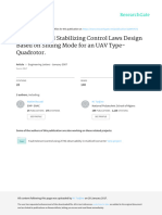 Modelling and Stabilizing Control Laws D