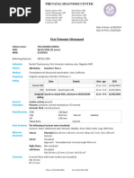 Scan - Us Ob Less Than 14 Weeks With Nuchal Translucency - Jun 20, 2024