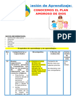 2° Sesión Día 2 Rel Conocemos El Plan Amoroso de Dios