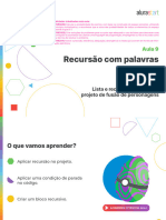 Lista e Recursão - Criando Um Projeto de Fusão de Personagens - Slides - AULA9 - PROF