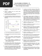 Taller Química - 10° Soluciones