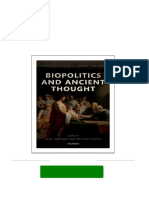 (FREE PDF Sample) Biopolitics and Ancient Thought Jussi Backman Ebooks