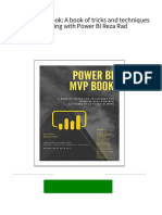 Instant download Power BI MVP Book: A book of tricks and techniques for working with Power BI Reza Rad pdf all chapter