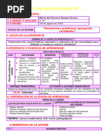 Sesión Resolvemos Problemas Agregando (Cambio1) Maestra Janet