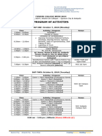 Fusion Games 2024 2025 Final Schedule