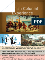 Lesson 4 Spanish Colonial Experience