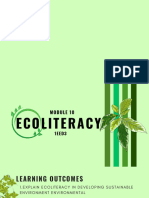 Module 10 Ecoliteracy Educ 102