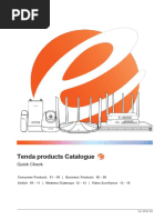 Tenda Products Catalogue