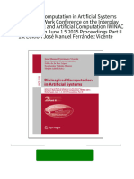 Instant download Bioinspired Computation in Artificial Systems International Work Conference on the Interplay Between Natural and Artificial Computation IWINAC 2015 Elche Spain June 1 5 2015 Proceedings Part II 1st Edition José Manuel Ferrández Vicente pdf all chapter