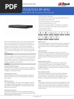 NVR5208 5216 5232-8P-4KS2 Datasheet 20210329