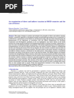 An Examination of Direct and Indirect Taxation in OECD Countries