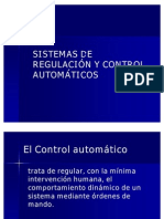 Sistemas de Regulación y Control Automáticos