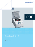 Eppendorf - Centrifuge 5424 R - Centrifugation - Operating-Manual - Centrifuge-5424-R