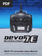 Devo 7E User Manual