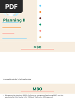 Planning II