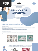 Tecnicas de Anestesia - 2