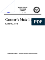 US Navy Course NAVEDTRA 14110 - Gunner's Mate 1 & C