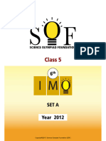 IMO Class 5 - 2012 - Set A - L1