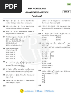 Algebra 09 - DPP 09 - MBA Pioneer 2024 Batch