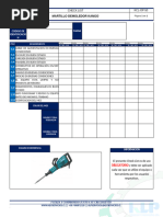 Check List Martillo Demoledor Kango