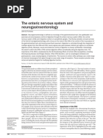 Reviews: The Enteric Nervous System and Neurogastroenterology