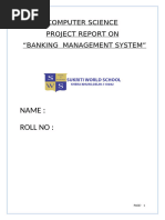 Bank Management System