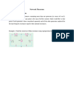 DC Network Theorems