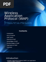 Wireless Application Protocol WAP