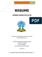 Konsep Dasar Ipa Di SD