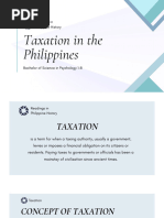 Taxation