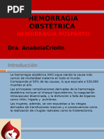 Hemorragias Obstétricas