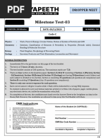 05-11-2023 - Milestone Test-3 - ROI - Dropper NEET - Phase-5 - QUES