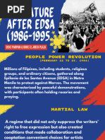 Literature After Edsa Revolution