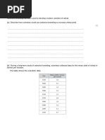 Selective Breeding and Genetics Review Questions