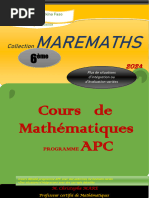 Maremaths Cours Apc 6ème