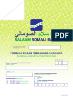 Personal A - C Opening Form