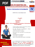 Diapositivas - Primera Sesión - Módulo IV