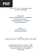 Componente Práctico 1 de Electrónica de Potencia